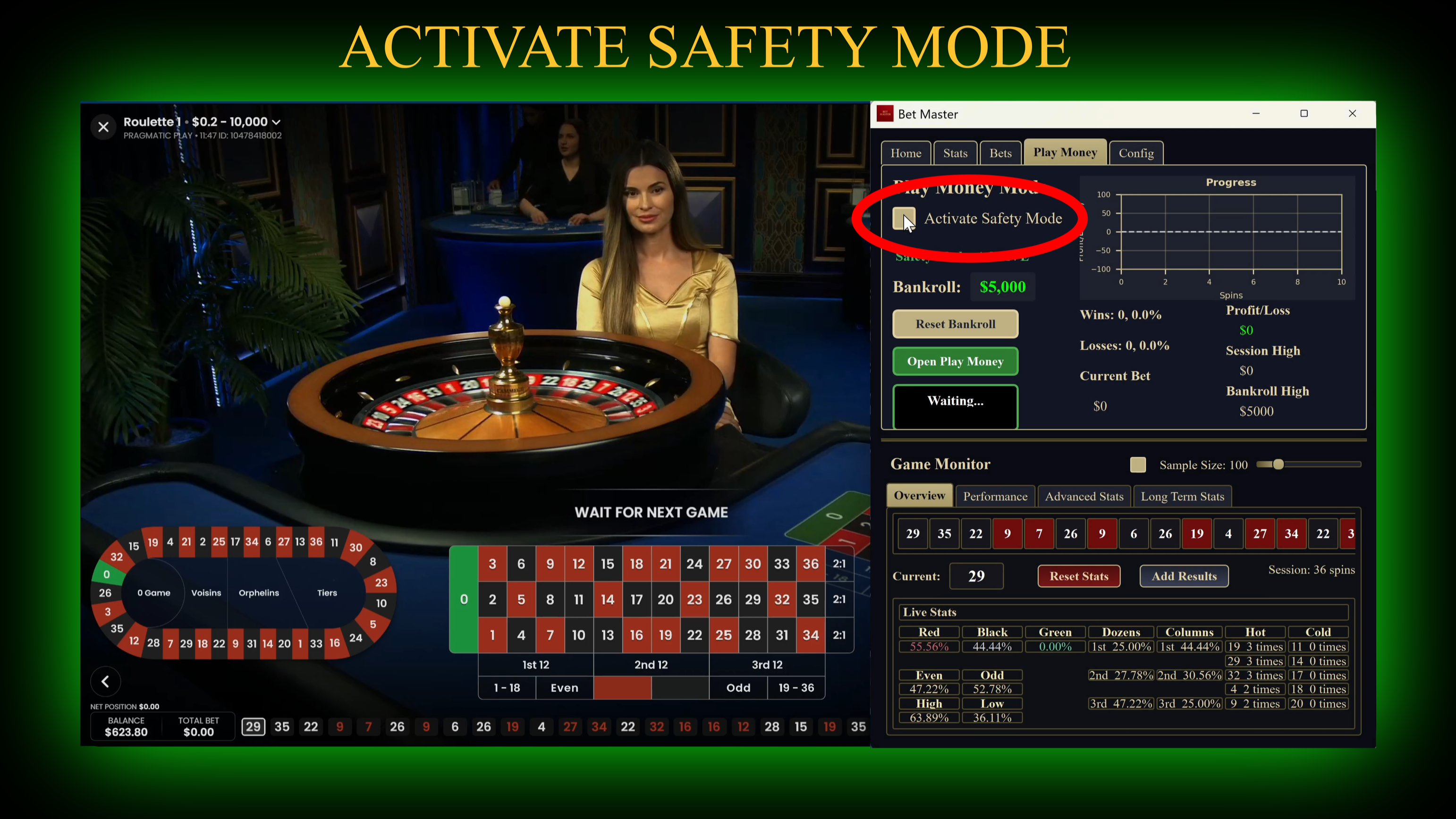 Activate Safety Mode